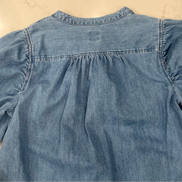 GAP Woman’s Blue Denim Dress with buttons and pockets - Picture 15 of 16